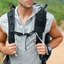 Shoulder Strap Key Flashlight Pouch Molle Outdoor Camping EDC Kits Tools Ba