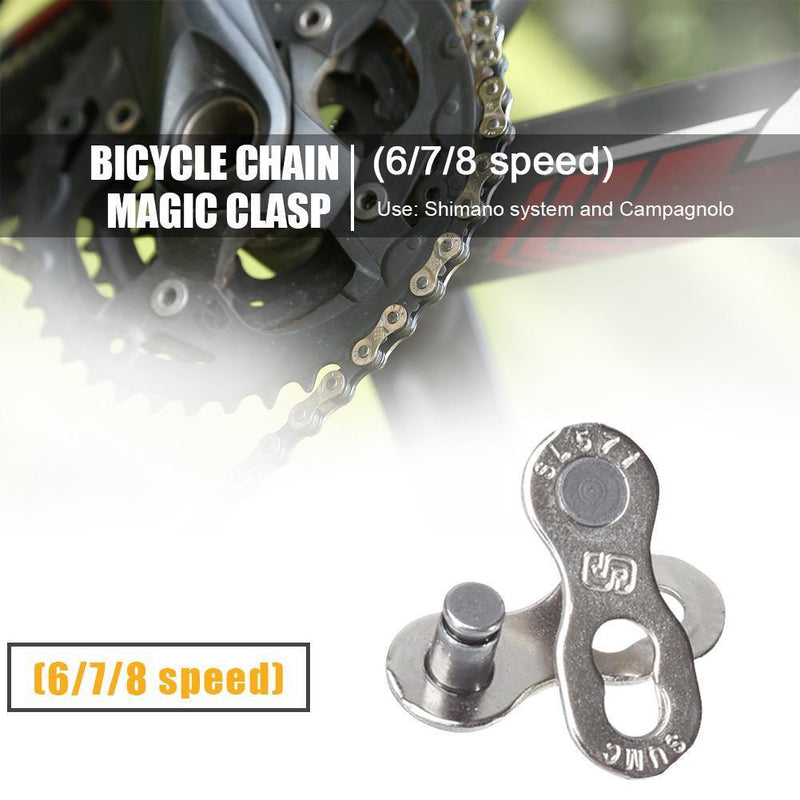 2 Pairs 6/7/8/9/10/11/12 Speed Mountain Road Bicycle MTB Chain Connector Lo