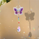 Crystal Diamond Angel Tears Catching Light Hanging Wind Chimes Decor (A) Newly