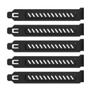 5pcs Heat Dissipation PCI Baffle Dustproof Chassis Expansion Slot Cover Plate