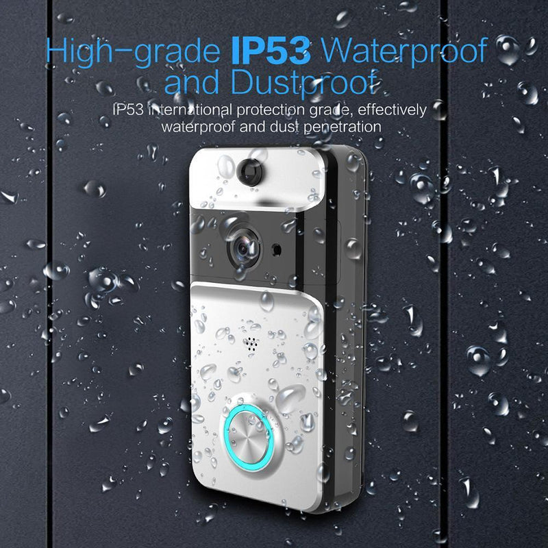 Smart Wireless WiFi Home Security DoorBell Camera Phone Video Door Intercom