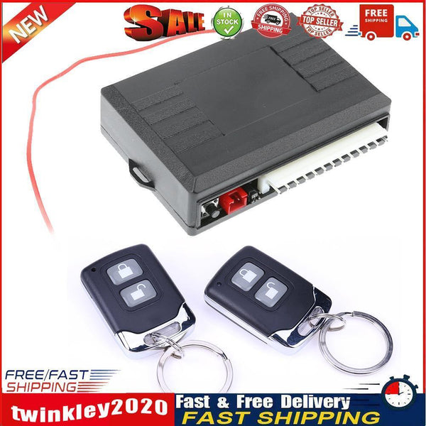 Car Alarm System Auto Keyless Remote Central Control Door Lock Kit Newly