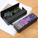 DIY Leather Diamond Painting Glasses Storage Case Mosaic Kit (Q37 Cat) Newly