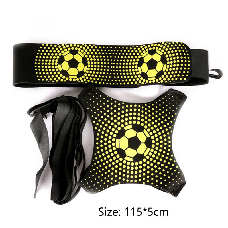 Soccer Juggle Band Solo Practice Auxiliary Belt Football Kick Trainer Equipme