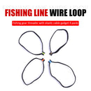 4pcs Tippet Spool Tenders with Elasticity Rings for Fly Fishing Fly Line Tender