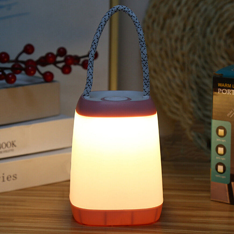 Hanging LED Camping Lantern Portable Outdoor Tent Bedside Table Flashlights