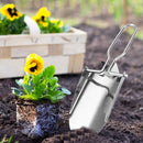Mini Portable Stainless Steel Gardening Shovel Soil Loosening Foldable Spat