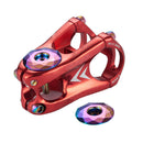 MTB Bicycle Stem Cover Bike Headset Top Cap Cover w/ Screw (Color Plating) Newly