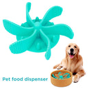 Slow Feed Dog Bowl Insert Puzzle Maze Feeder for Fast Eater Suction (Green)