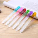 6pcs Pro Crystal Glass Nail Art File Polishing Sanding Buffer Manicure Tool