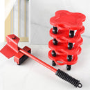 5pcs Furniture Transport Roller Set Move House Omnidirectional Wheels Rack