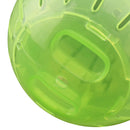 Plastic Mini Jogging Ball Pet Hamster Gerbil Running Ball Play Toys (Green)