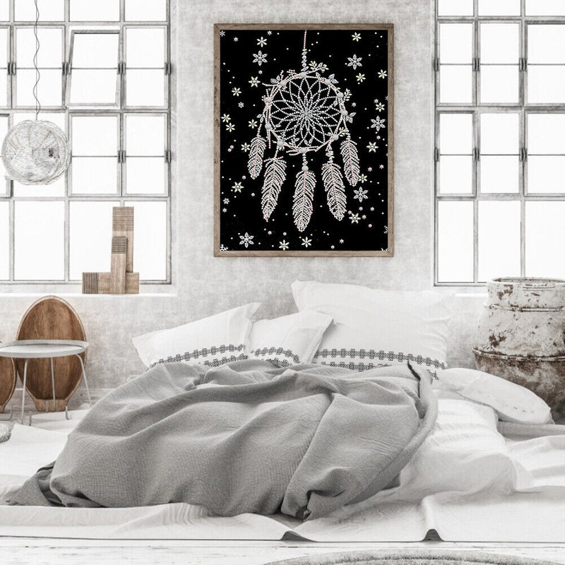 Rhinestone Drawing DIY Part Special Shaped Drill Diamond Painting Dreamcatcher