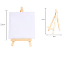 With stand Mini Easels Mini Canvas Drawing Mini Easel Set Painting Craft