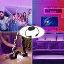 1CH Brightness Adjustment 5V USB Knob LED Strip Light Dimmer Switch (Black)