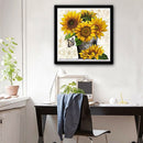 Sunflower 5D DIY Full Drill Diamond Painting Embroidery Kits Cross Stitch Newly