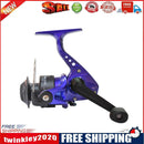 3BB Metal Spool Spinning Reel Smooth Casting Wheel for Saltwater (Blue)