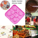 Reusable Chocolate Cake Mould Easy Clean Safety Ice Cube Tray Baking Accessories