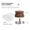 Wooden Coffee Distributor Fits 58mm Portafilter Espresso Distribution Tool