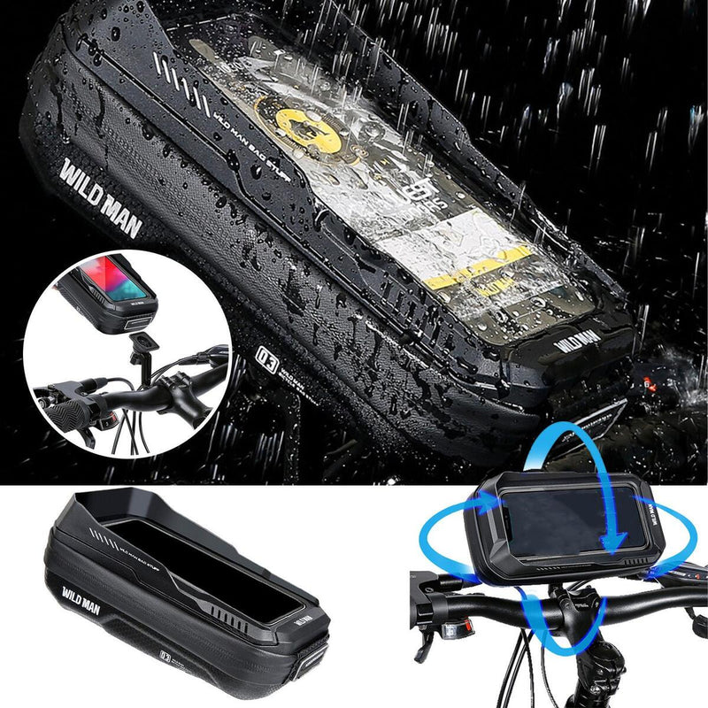 11.4" Waterproof MTB Bike Cycing Phone Holder Pouch Screen Frame Holder`