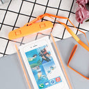 Luminous Waterproof Case Diving Drifting Swimming Touch Screen Phone Pouch Ba