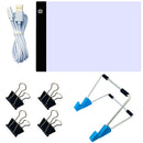 Foldable 5D Diamond Painting Bracket Embroidery Cross Stitch Stand with Clips
