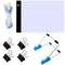 Foldable 5D Diamond Painting Bracket Embroidery Cross Stitch Stand with Clips