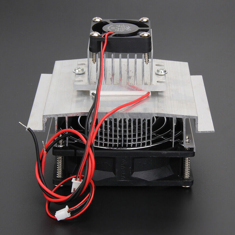 Thermoelectric Peltier Refrigeration Cooling System Kit Cooler DIY Newly