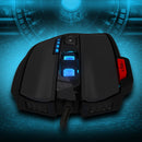 ZEALOTES C-12 Optical Gaming USB Wired 4000DPI Color Adjustable Backlight Mouse
