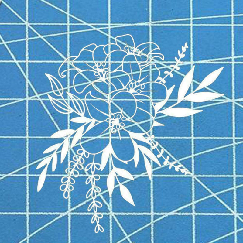 Flower Leaves DIY Metal Cutting Dies Stencil Scrapbooking Embossing