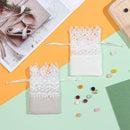 Bag Drawstring Pouch Lace Drawstring Bunch Pocket Lace Cloth Bag Candy Pouches