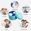 Scented Rose Flower Soap for Body Bath Valentine Day Wedding Gift (Blue) Newly
