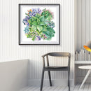 5D DIY Full Drill Diamond Painting Succulent Embroidery Craft Needlework De