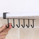 Wrought Iron Towel Wall Hanger Hook Holder Kitchen Door Organizer Storage Rac