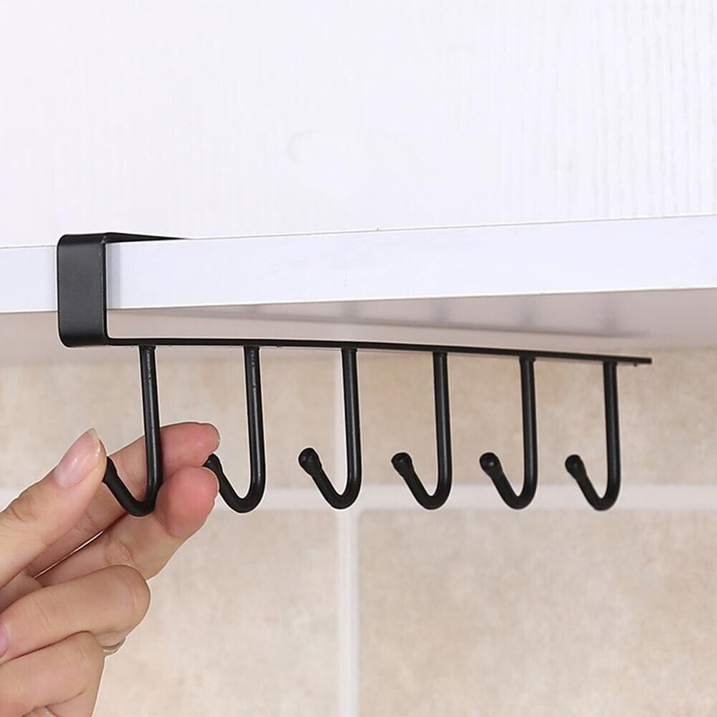 Wrought Iron Towel Wall Hanger Hook Holder Kitchen Door Organizer Storage Rac