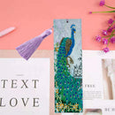 Tassel DIY Special Shaped Diamond Painting Bookmark Kit (AA270 Peafowl)