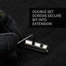 2PC Drill Bit Extension Bar 12" 6" Paddle Bits or any shank Shaft L5W3 T1Y5 E0D8