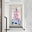 Full Round Drill Color Cartoon Castle Painting Kit DIY Room Decor Wedding Gifts