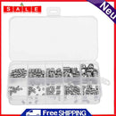 Set Screws 200 Piece Stainless Steel Allen Head Inner Hex Threaded Screws Sortime