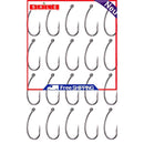 Fishing Hooks Kit, High Carbon Steel Carp Fish Hooks with Sharp Barbs, Set of 20