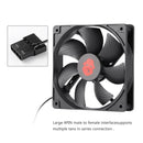 12cm 4 Pin High Speed Desktop Chassis Fan 12V Large Air Volume Computer Cooler