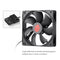 12cm 4 Pin High Speed Desktop Chassis Fan 12V Large Air Volume Computer Cooler