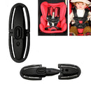 Harness Black Kids Safe Lock Buckle Car Seat Belts Safety Strap Chest Clip