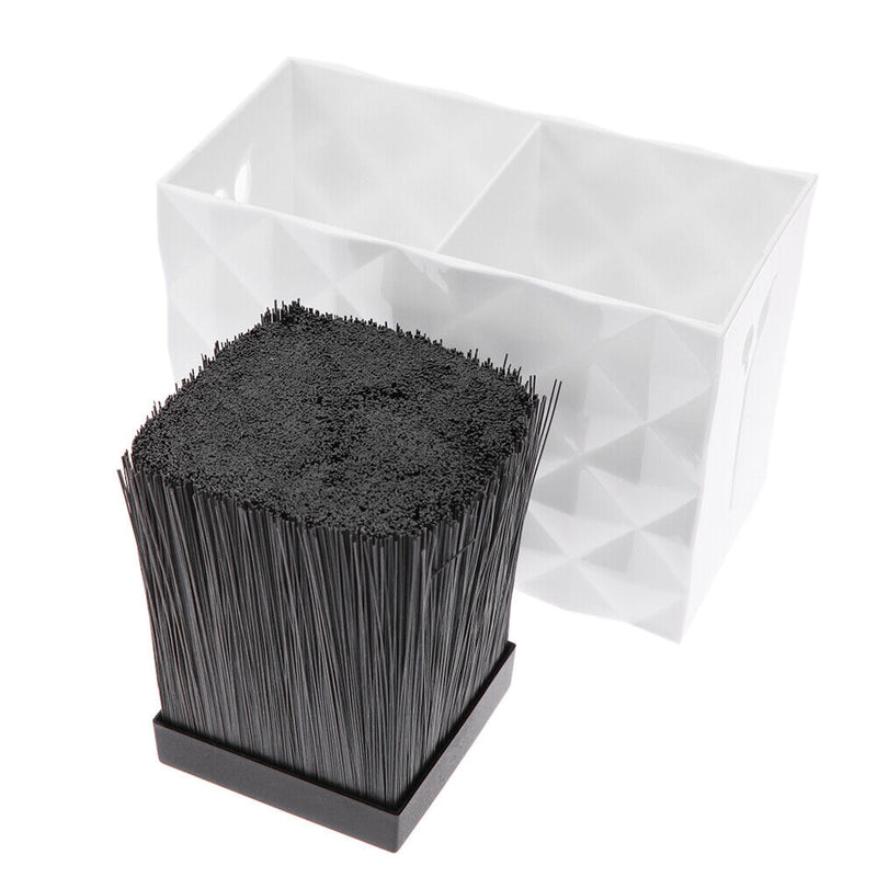 Hairdressing Scissors Holder Stand Salon Hair Clips Comb Holder (White) Newly