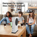 Vertical Stand w/ Built-in Cooling Vents for Xbox Series S Console (Black) Newly
