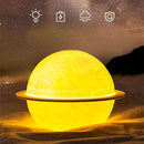 Desktop Decor Air Humidifier LED Night Light Moonlight 2 In 1 Air Purify
