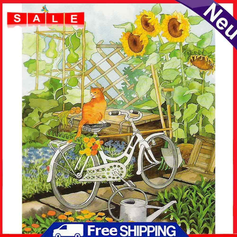 Field Courtyard DIY Oil Paint By Number Acrylic Drawing Home Wall Decoration Kit