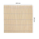 Japanese Sushi Rice Rolls Roller Bamboo DIY Maker Sushi Mat Tool Kitchen