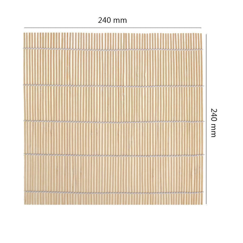 Japanese Sushi Rice Rolls Roller Bamboo DIY Maker Sushi Mat Tool Kitchen