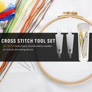 30pcs Cross Stitch Stainless Steel Sewing Needle Threading Device for DIY Craft